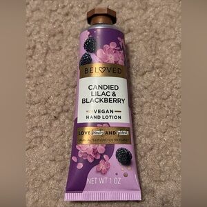 Beloved Candied Lilac & BlackberryVegan Hand Lotion 1oz Love Beauty & Planet New